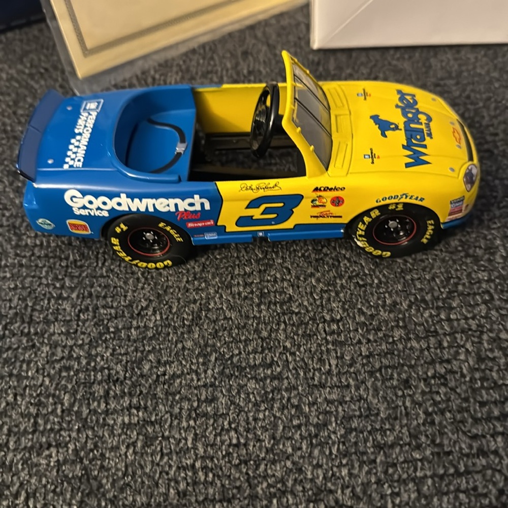 Dale Earnhardt Action Wrangler Chevy Pedal Car Bank New Only 7500 Made